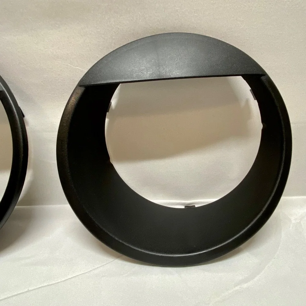 Jeep Wrangler JK Headlight Trim Bezels 2007-2018‎ Front Light Covers 2Pcs NWOT